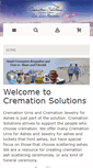 Mobile Screenshot of cremationsolutions.com